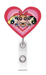 power puff reel badge